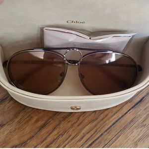 Chloe Aviator Sunglasses